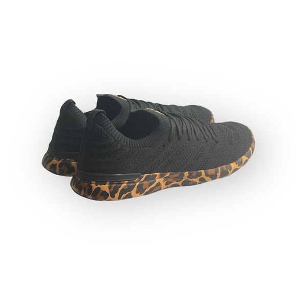 APL x Anthropologie ᯾ Techloom Wave Running Shoe Sneaker ᯾ Black Leopard 8 8.5M - Picture 3 of 16